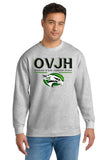 Student Unisex Port & Co® Essential Fleece Crewneck Sweatshirt. PC90 - 03464