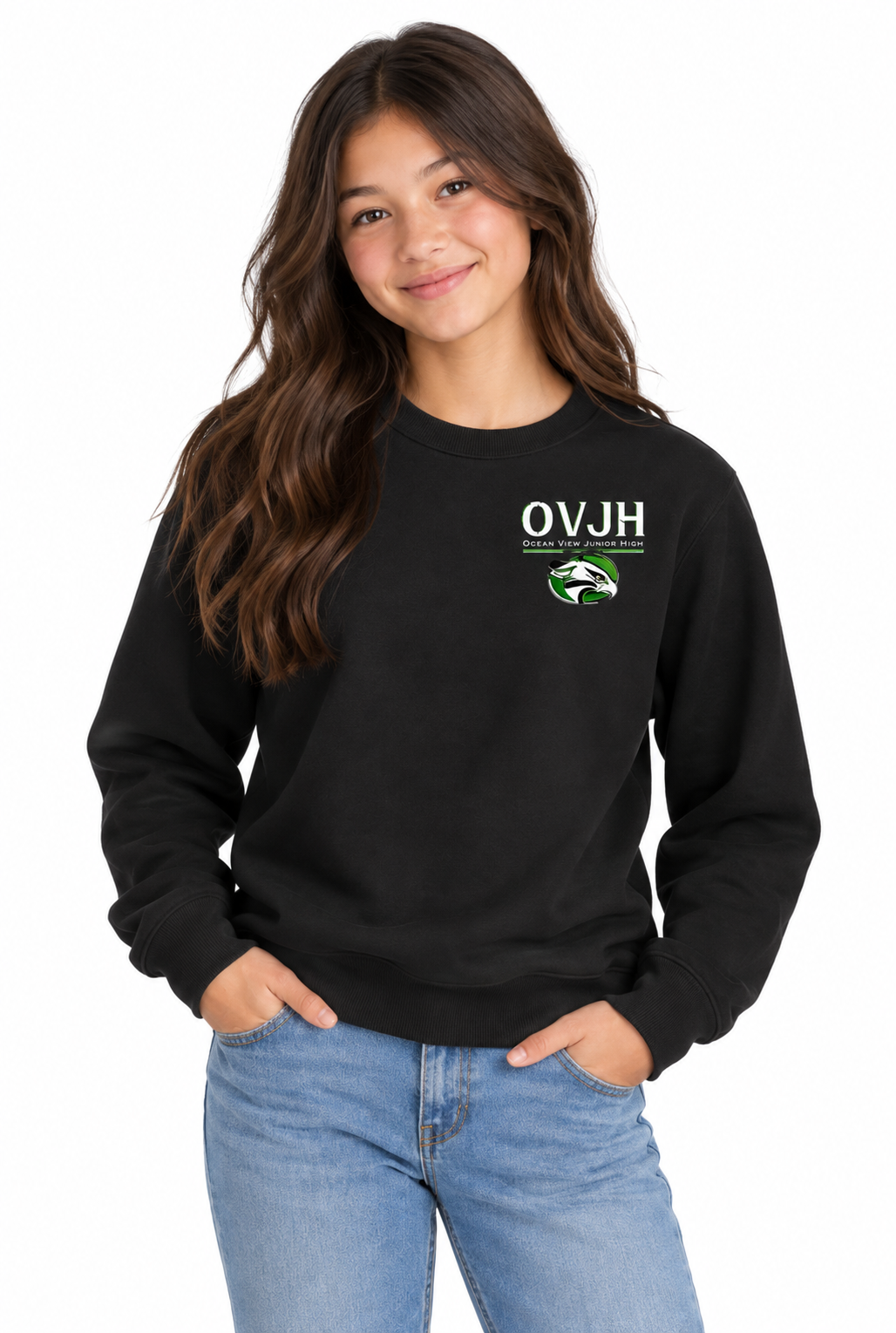 District® Perfect Weight® Fleece Crew DT1106