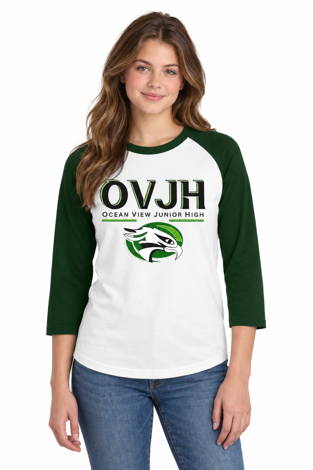 Unisex Sport-Tek® Colorblock Raglan Jersey.  T200