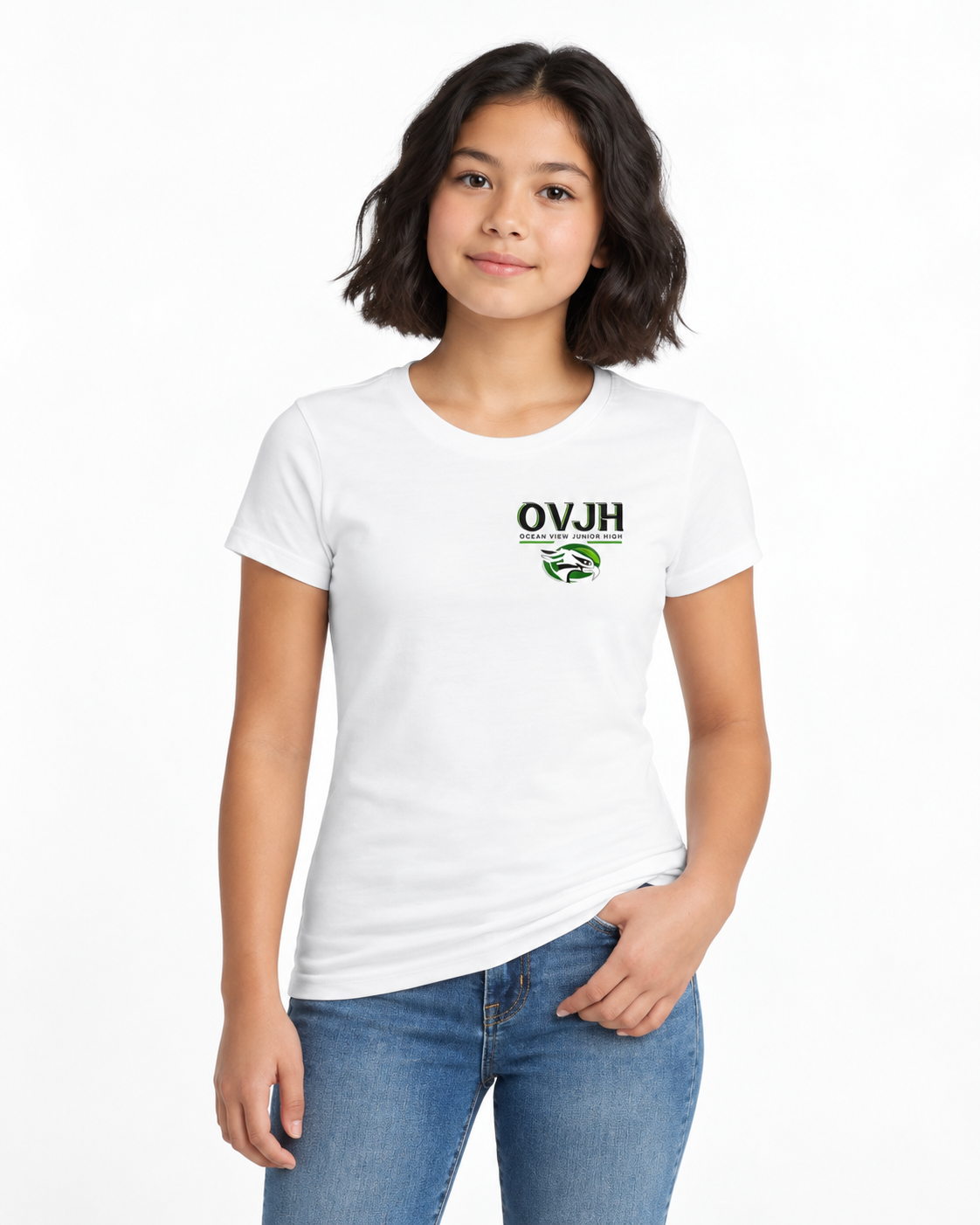 Student District ® Women's Perfect Tri® Tee. DM130L