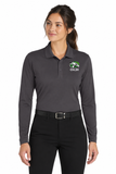 Unisex Port Authority ® Dry Zone ® UV Micro-Mesh Long Sleeve Polo K110LS