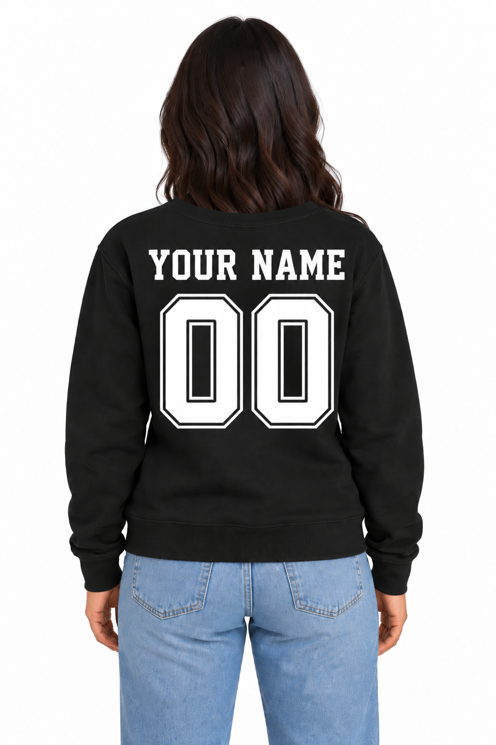 Athletes Basketball customizable District® Perfect Weight® Fleece Crew DT1106