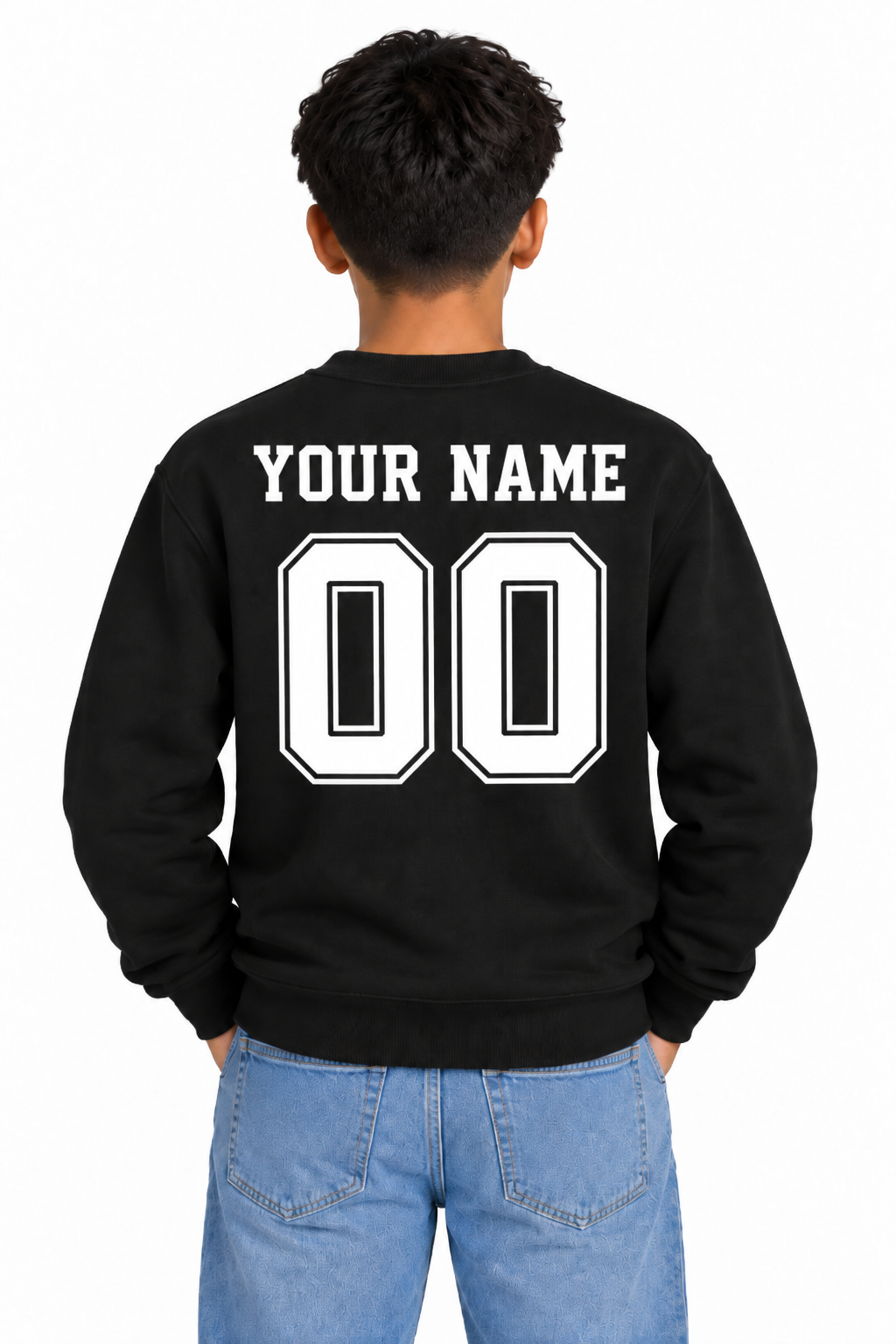 Athletes Basketball customizable District® Perfect Weight® Fleece Crew DT1106