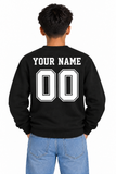 Athletes Basketball customizable District® Perfect Weight® Fleece Crew DT1106