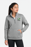 Student Nike Women's Club Fleece Sleeve Swoosh 1/2-Zip NKDX6720