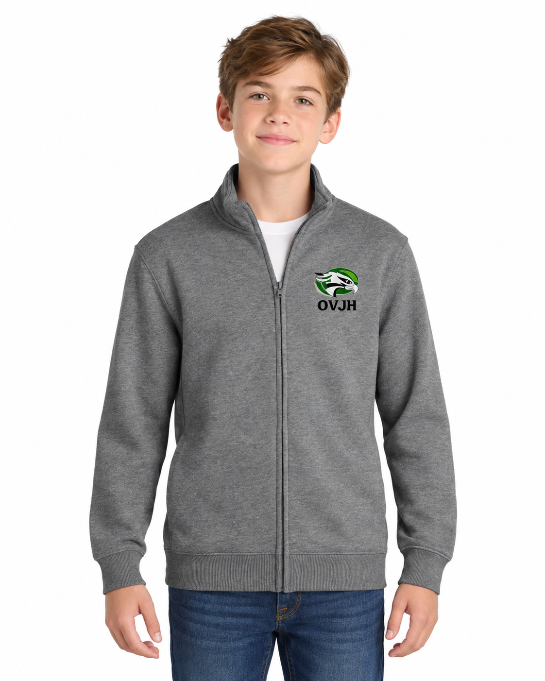 Student Sport-Tek® Full-Zip Sweatshirt. ST259