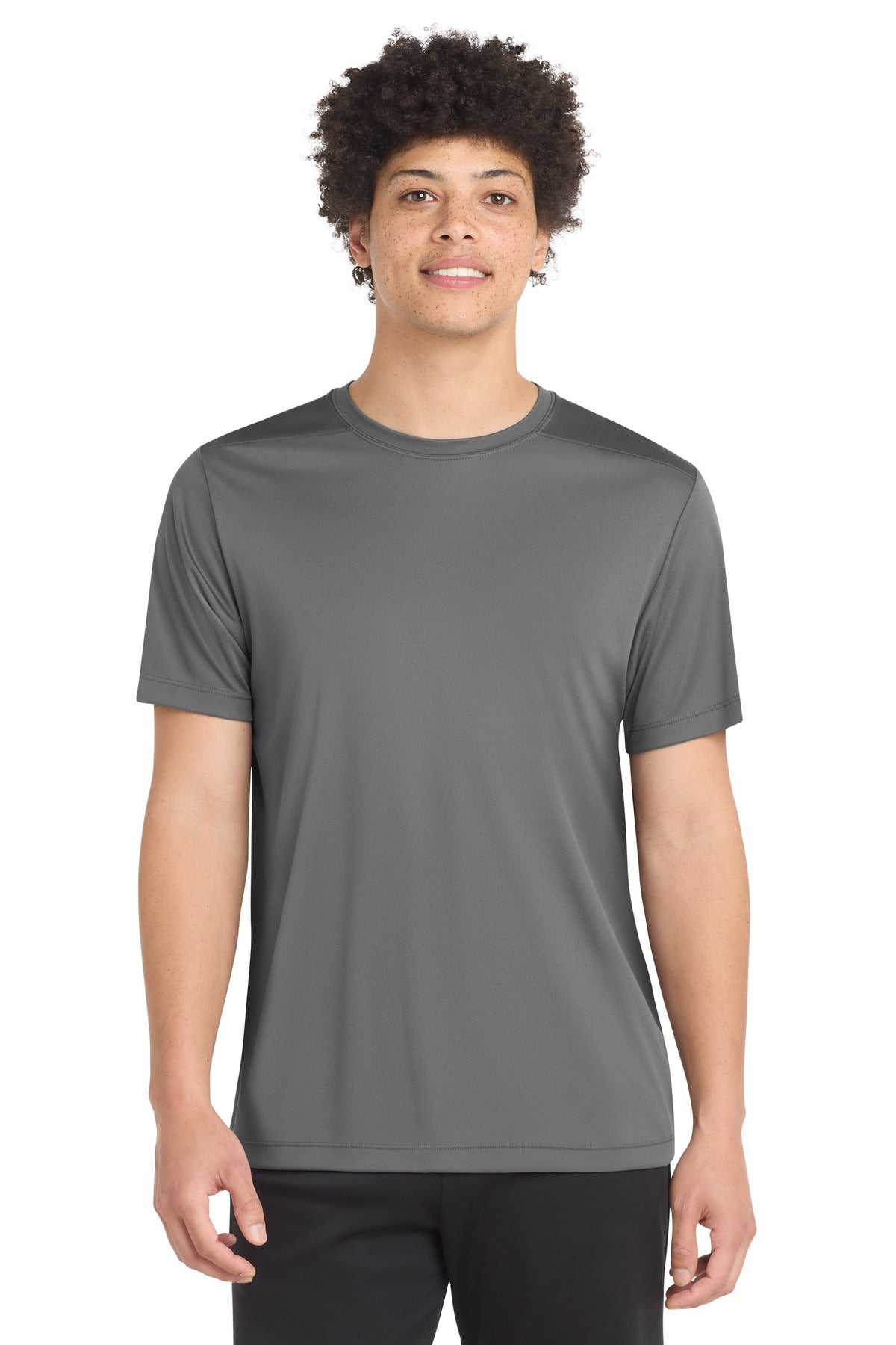 Sport-Tek ® Posi-UV® Pro Tee. ST420 - Dark Smoke Grey