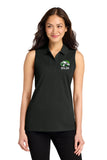 Port Authority® Women's Dry Zone® UV Micro-Mesh Sleeveless Polo LK110SV
