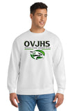 Port & Co® Essential Fleece Crewneck Sweatshirt.  PC90