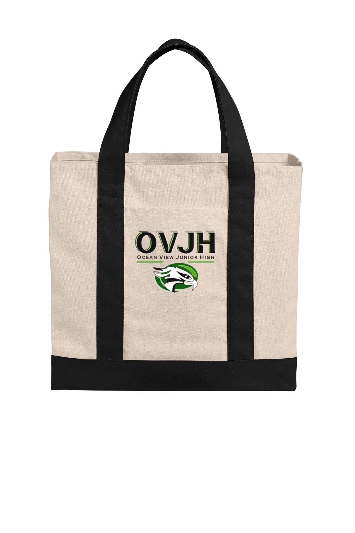 Port Authority® Cotton Canvas Two-Tone Tote BG429