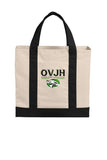 Port Authority® Cotton Canvas Two-Tone Tote BG429