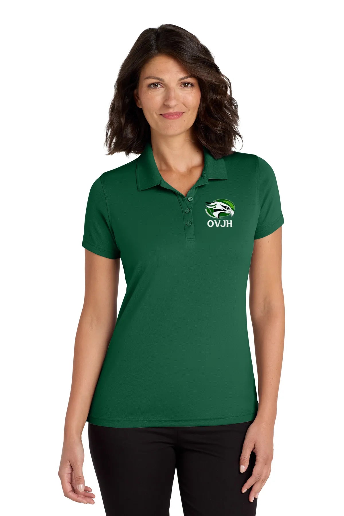 Port Authority® Women's Dry Zone® UV Micro-Mesh Polo. LK110