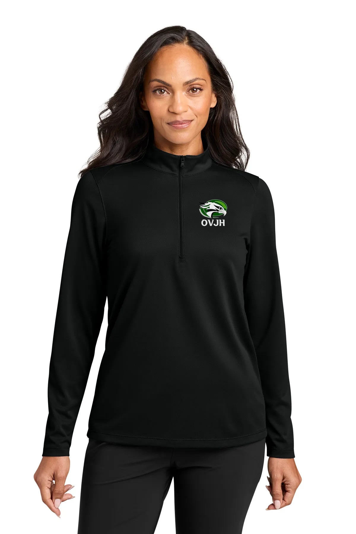 Port Authority® Women's Wearever Performance Pique 1/4-Zip LK241